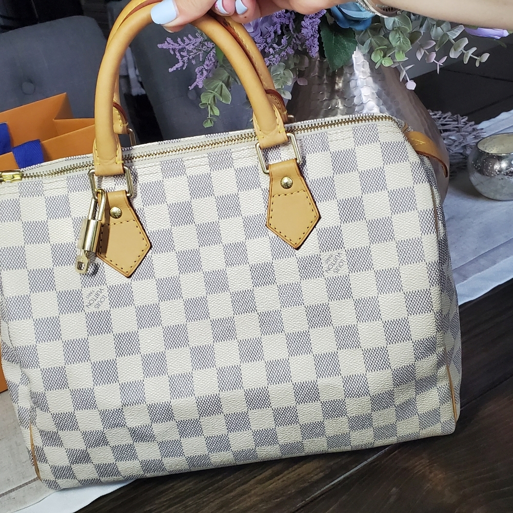 Louis Vuitton Speddy 30 Damier Azure